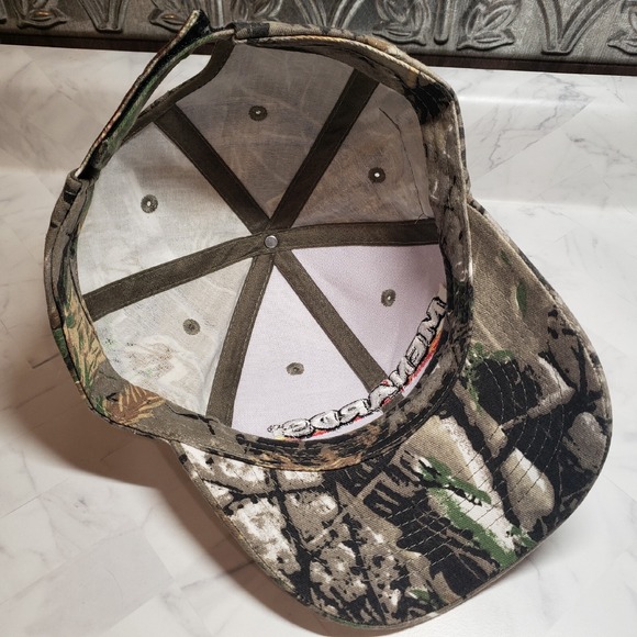 MENARDS Camouflage Master Force Owens Corning Adjustable Baseball Ball Cap Hat A - Picture 8 of 8